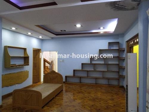 缅甸房地产 - 出租物件 - No.4823 - Two storey landed house for rent in Aung Chan Thar Housing, Thanlyin! - bedroom view