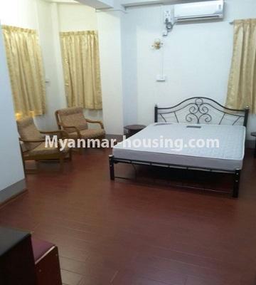 Myanmar real estate - for rent property - No.4833 - 4 BHK 99 Residence room for rent in Ahlone! - bedroom view