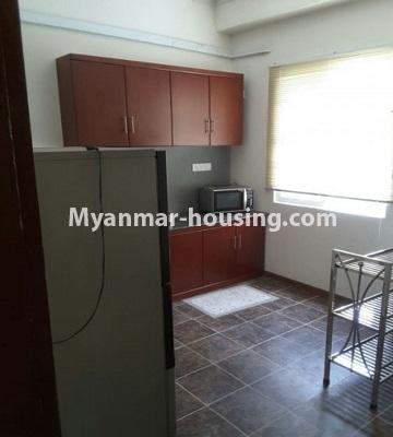 Myanmar real estate - for rent property - No.4833 - 4 BHK 99 Residence room for rent in Ahlone! - another view of kitchen