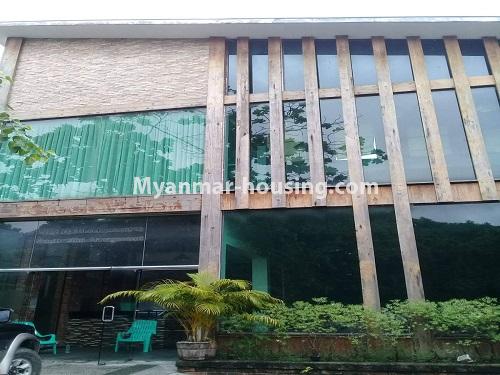 Myanmar real estate - for rent property - No.4836 - Two storey shop house for rent on Thitsar Road, South Okkalapa! - shop house view