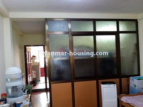 Myanmar real estate - for rent property - No.4849 - Yangon Downtown apartment for rent - bedroom view