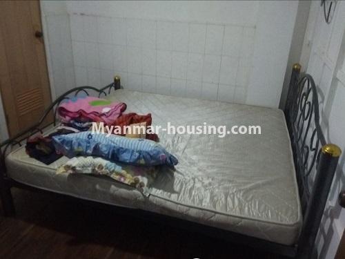 缅甸房地产 - 出租物件 - No.4850 - Mudita housing 2 BHK room for rent in Mayangone! - bedroom view