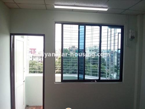 Myanmar real estate - for rent property - No.4860 - Fourth floor 3BHK Apartment room for rent near Laydaunkkan Road, Thin Gann Gyun! - living room