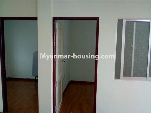 缅甸房地产 - 出租物件 - No.4860 - Fourth floor 3BHK Apartment room for rent near Laydaunkkan Road, Thin Gann Gyun! - bedroom view