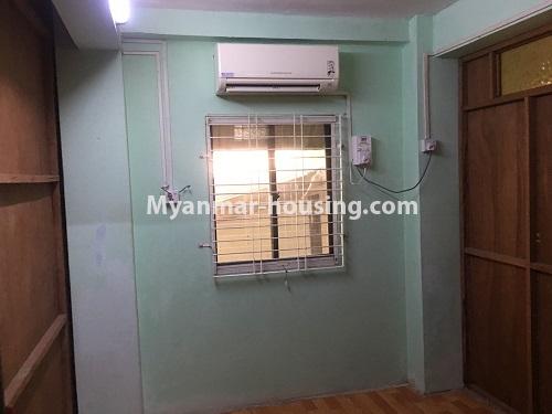 Myanmar real estate - for rent property - No.4868 - Second floor one bedroom apartment for rent near Yankin Centre. - bedroom inner view