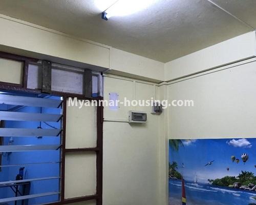Myanmar real estate - for rent property - No.4879 - 1 BHK clean apartment for rent in 93rd Street, Mingalar Taung Nyunt! - bedroom view