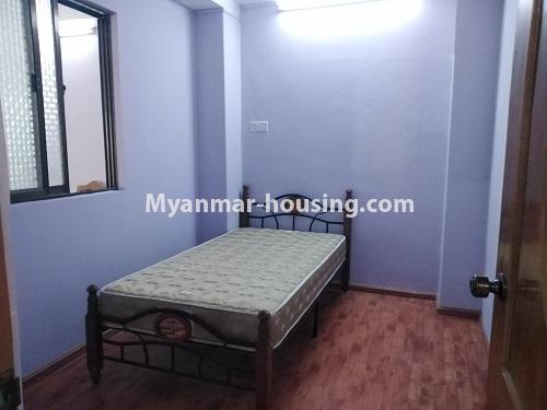 Myanmar real estate - for rent property - No.4886 - Yangon Downtown Furnished Condominium Room for Rent! - another bedroom view