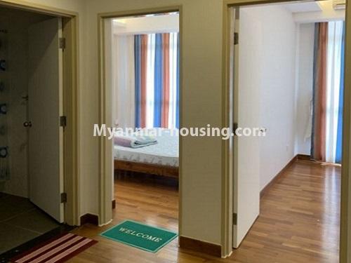 Myanmar real estate - for rent property - No.4888 - 4BHK Star City Duplex Condominium Room for Rent in Thanlyin! - single bedrooms and common bathroom view
