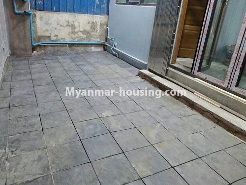 Myanmar real estate - for rent property - No.4890 - 3 RC House for rent in Aung Theikdi Street, Mayangone! - car parking view