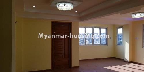 缅甸房地产 - 出租物件 - No.4891 - 2BHK Mini Condo Room for rent on Baho road, Hlaing! - another view of living room