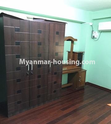 Myanmar real estate - for rent property - No.4893 - Second Floor 2 BHK Apartment Room for rent in Yakin! - another bedroom view