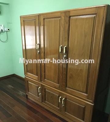 Myanmar real estate - for rent property - No.4893 - Second Floor 2 BHK Apartment Room for rent in Yakin! - wardrobe view
