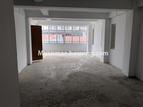 Myanmar real estate - for rent property - No.4894 - Office or training class option for rent near Myaynigone City Mart, Sanchaung! - another view of hall