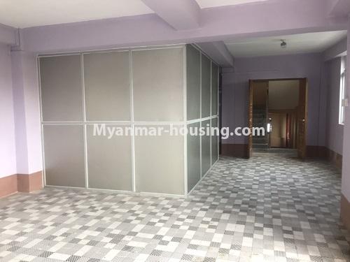 Myanmar real estate - for rent property - No.4900 - 1BHK Fourth Floor Apartment for rent in Hlaing! - another view of living room