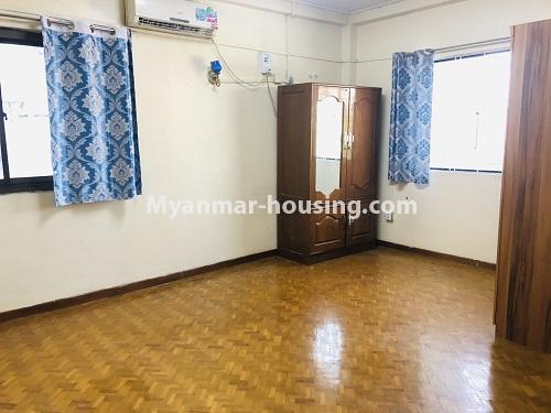 ミャンマー不動産 - 賃貸物件 - No.4921 - Three Bedroom Apartment for rent in New University Avenue Road, Bahan! - bedroom 