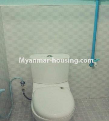 Myanmar real estate - for rent property - No.4924 - Third Floor Three Bedroom apartment for Rent in Yankin! - toilet