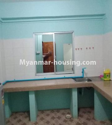 Myanmar real estate - for rent property - No.4924 - Third Floor Three Bedroom apartment for Rent in Yankin! - kitchen