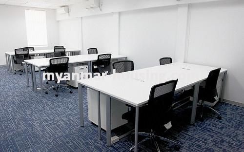 Myanmar real estate - for rent property - No.959 - Serviced office room for rent in Dagon! - Modal 12