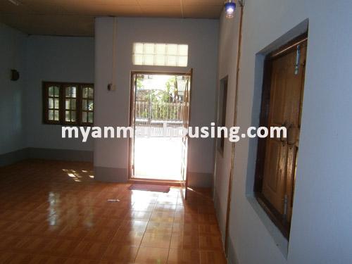 Myanmar real estate - for rent property - No.979 - A good landed house to rent in Tharketa township! - View of the inside.