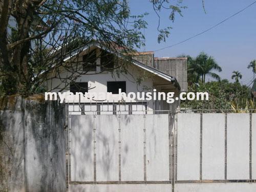 Myanmar real estate - for sale property - No.1160 - Do you want to live Near air-port and junction-8 ! - infront of the house