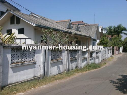 Myanmar real estate - for sale property - No.1160 - Do you want to live Near air-port and junction-8 ! - outside of the house