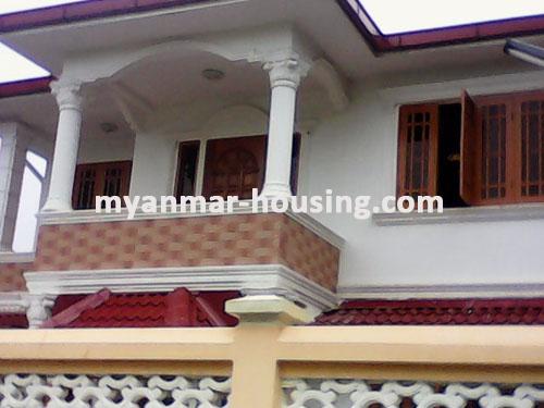 Myanmar real estate - for sale property - No.1408 - A property of landed house is new building in Thuwana VIP(1) ! - view of the building.