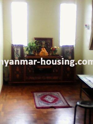 Myanmar real estate - for sale property - No.1408 - A property of landed house is new building in Thuwana VIP(1) ! - view of the buddha pray room