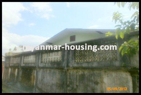 Myanmar real estate - for sale property - No.1462 - Do you want to live in Bahan! - view of the outside .