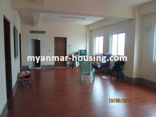 Myanmar real estate - for sale property - No.1886 - Nice  Condo  near   Pyay  Road ! - View of the inside.