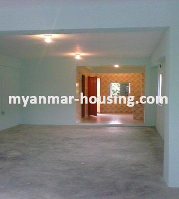 Myanmar real estate - for sale property - No.1976 - A new Flat for sale is available at near Junction Square. - View of the road,
