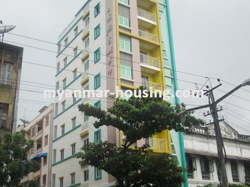 Myanmar real estate - for sale property - No.1987 - Good condominium  now for sale ! - View of the building.