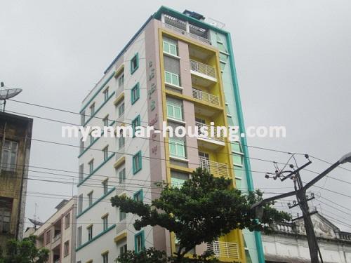 Myanmar real estate - for sale property - No.1987 - Good condominium  now for sale ! - View of the building.