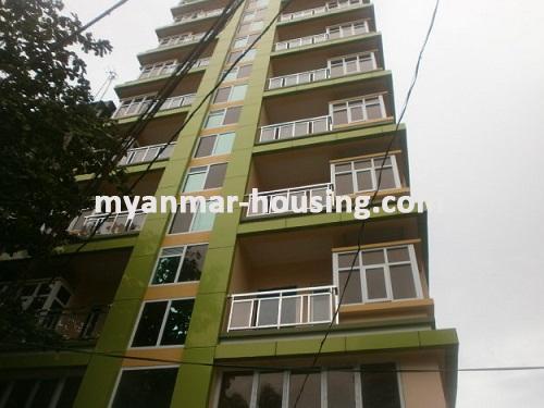 Myanmar real estate - for sale property - No.2037 - Great design  condominium  now for sale ! - View of the building.