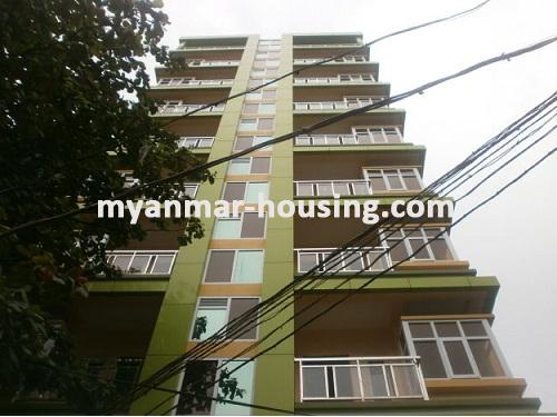 Myanmar real estate - for sale property - No.2037 - Great design  condominium  now for sale ! - View of the building.