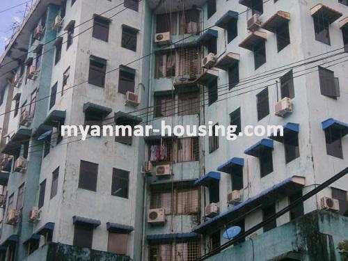 Myanmar real estate - for sale property - No.2127 - Kan Yeik Mon Housing for sale ! - view  of the building.
