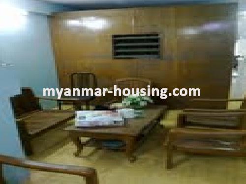 Myanmar real estate - for sale property - No.2130 - Good apartment now for sale in Botahtaung ! - View of the inside.