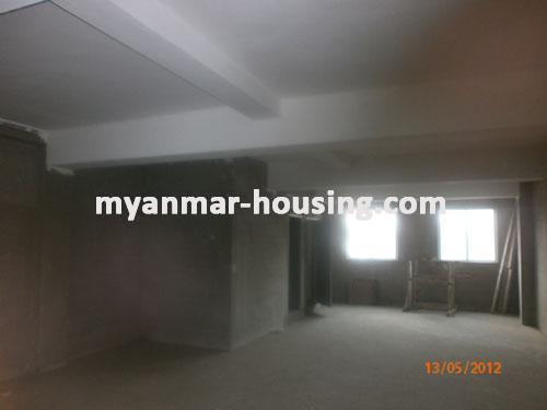 缅甸房地产 - 出售物件 - No.2150 - Hall type apartment for sale in Thinganngyun! - View of the hall type.