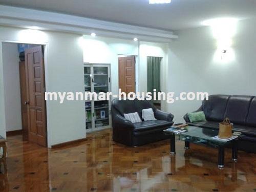 Myanmar real estate - for sale property - No.2200 - Condominium decorated well for sale in Zawtika Housing ( Thingangyun )! - 