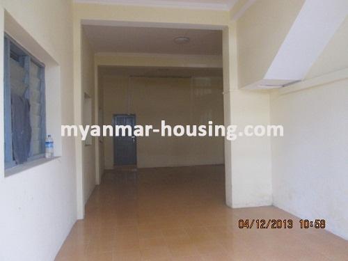 Myanmar real estate - for sale property - No.2255 - Good apartment for sale in Sanchaung - View of the inside.