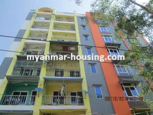 Myanmar real estate - for sale property - No.2264 - Condo in one the best areas for sale! - View of the infront.
