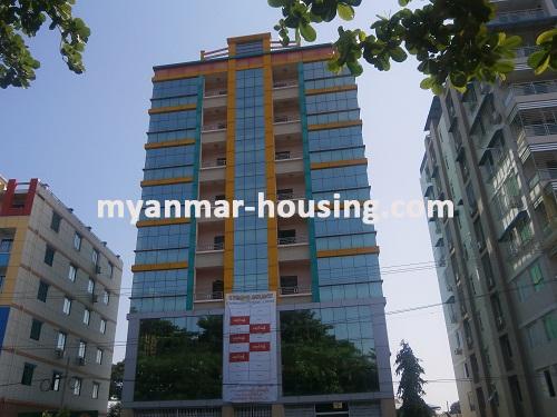 Myanmar real estate - for sale property - No.2270 - Good for residencec available for sale! - View of the building.