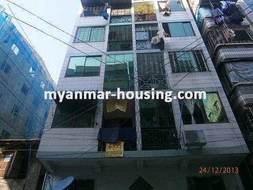 Myanmar real estate - for sale property - No.2323 - Well-known place which is for sale now! - View of the building.