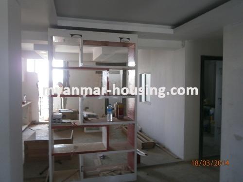 Myanmar real estate - for sale property - No.2493 - Excellent design condo now  for sale. - View of the study room.