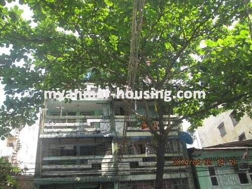 Myanmar real estate - for sale property - No.2538 - Located close to school and many shop this apartment so residential for families! - View of the building.