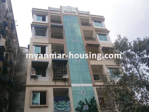 Myanmar real estate - for sale property - No.2558 - Ground floor for sale in Hlaing! - View of the building.