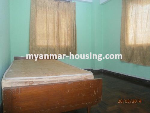 Myanmar real estate - for sale property - No.2597 - Condo in Bayintnaung Tower! - View of the bedroom.