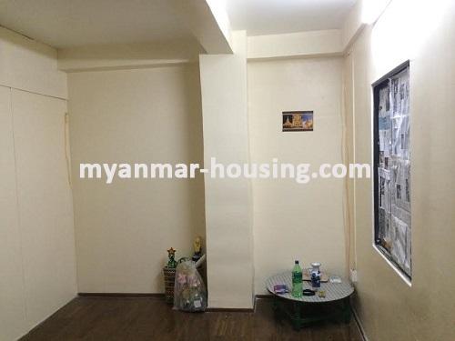 Myanmar real estate - for sale property - No.2687 - A Good room for sale in Muditar Condo at Mayangone Township. - View of the living room