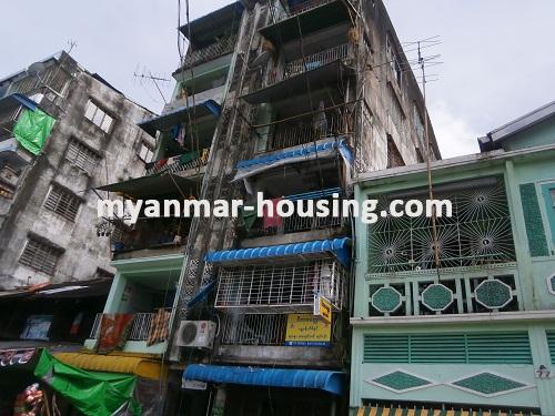 Myanmar real estate - for sale property - No.2781 - An apartment for sale with good price! - View of the building.