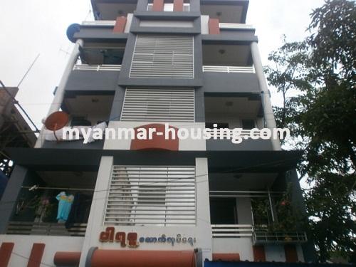 Myanmar real estate - for sale property - No.2796 - Fair price for sale in Hlaing right away! - View of the building.