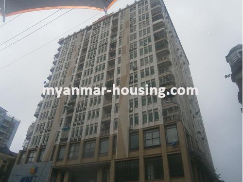 Myanmar real estate - for sale property - No.2812 - Condo for sale in Pabedan! - View of the building.